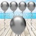Gümüş Metalik Balon