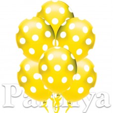 Sarı Puantiyeli Balon