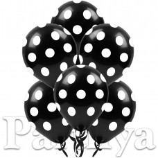 Siyah Puantiyeli Balon