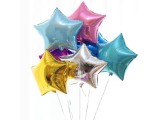 Yıldızlı Uçan Balon Folyo 18 İnç